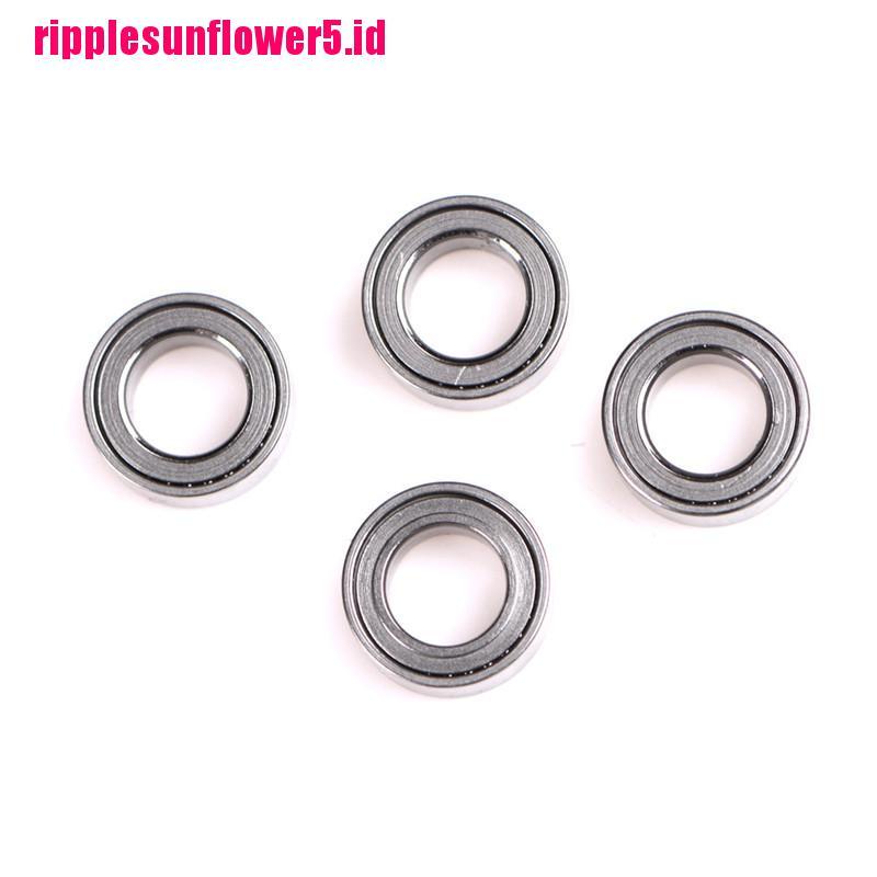 4pcs MR74ZZ ball bearing MR74ZZ 4x7 X 2.5 4x7 X 2.5mm Bahan metal