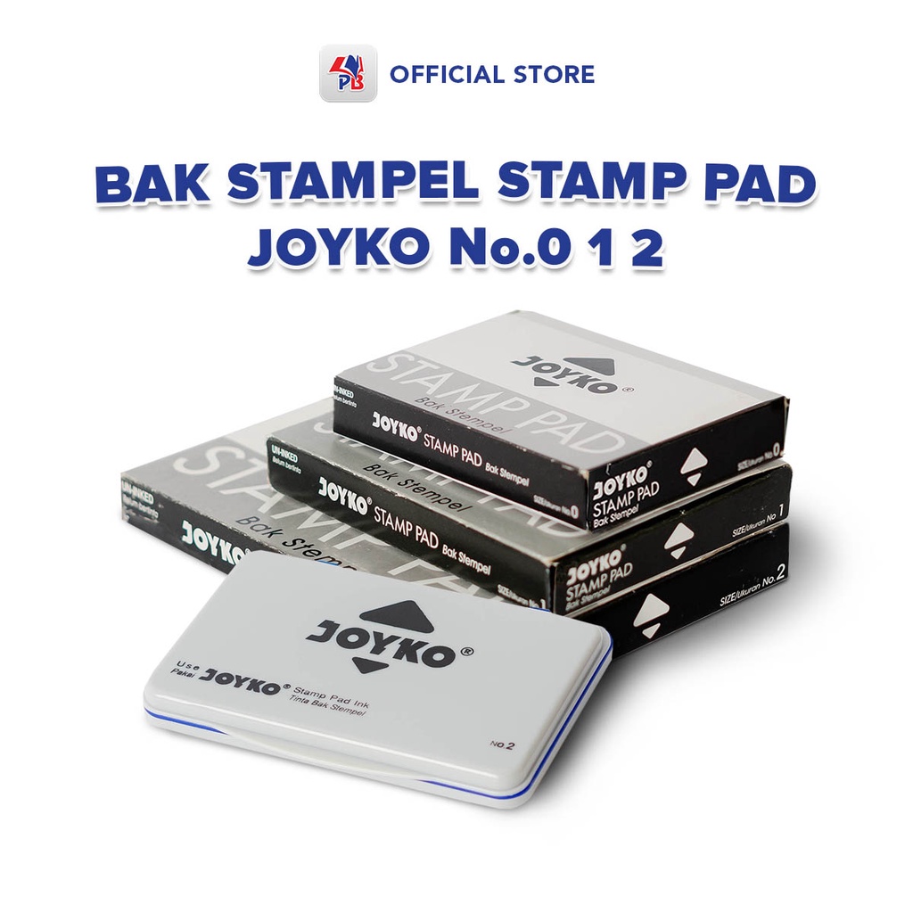 

Bak Stempel Joyko Bantalan Stempel No 0 1 2 Stamp Pad Tempat Tinta Stampel Macam Variasi / PB EDUKASI ANAK - PBNB