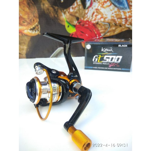 Reel Katana GT500. Katrol Murah, Katrol udang kolam sungai danau dasaran