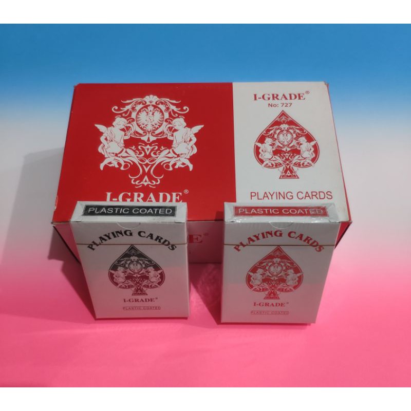 Perlusin  Kartu Remi I-GRADE 727 Playing Cards IGRADE 727.