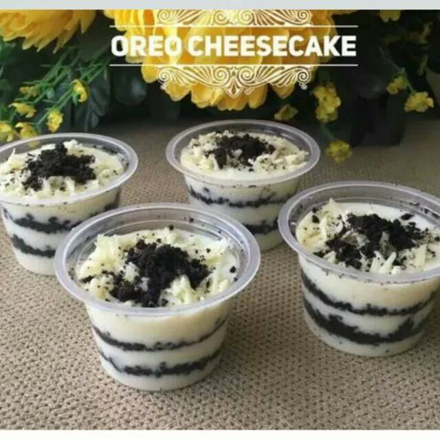 

Oreo Cheese Cake cup pre order 7 hari MIN ORDER 6 PCS