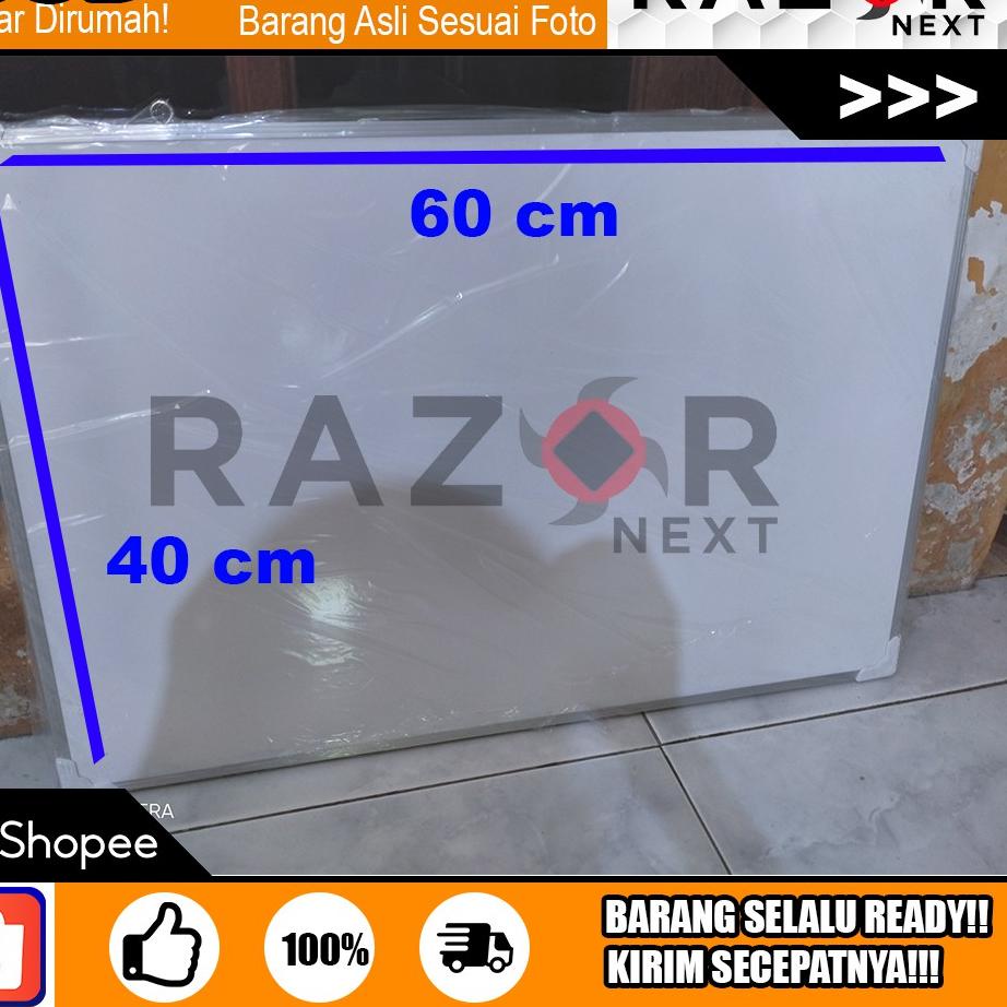 

Paling Diminati! Papan Tulis 2 Fungsi Whiteboard dan Blackboard Bolak-Balik Hanya 1 Papan | Bisa COD | Bisa Spidol Dan Kapur | Ukuran 60 cm x 40 cm | Murah | 1 Pcs | Furniture Rumah