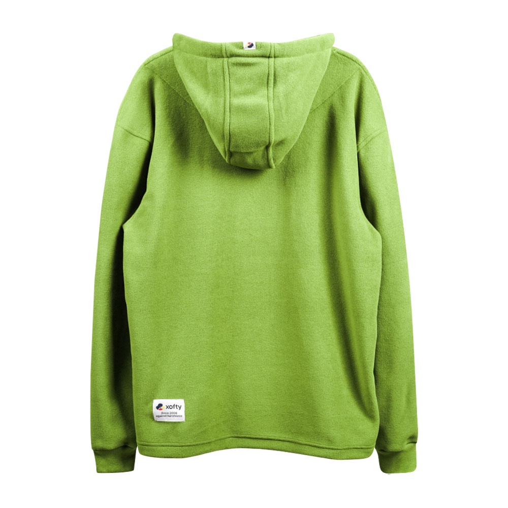 Xofty Valtari Polar Hoodie Sweater Green