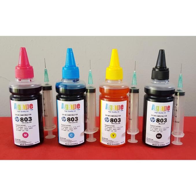 HP DESKJET 2622 hp 803 tinta printer refill kualitas sangat baik