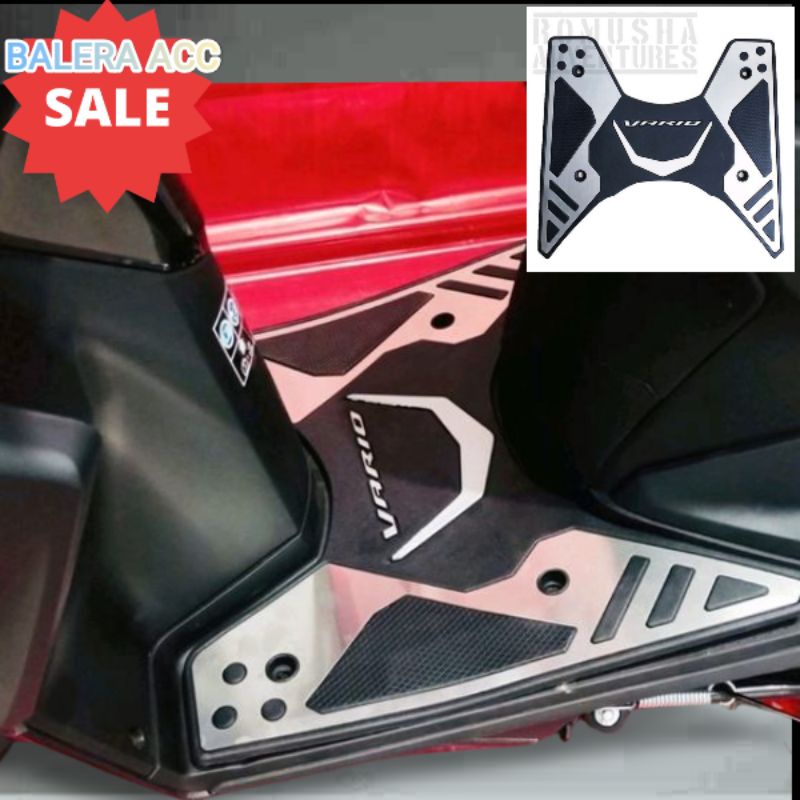 Karpet Bordes Pijakan Kaki Honda New Vario 160 2022 - 2023 Original AHM