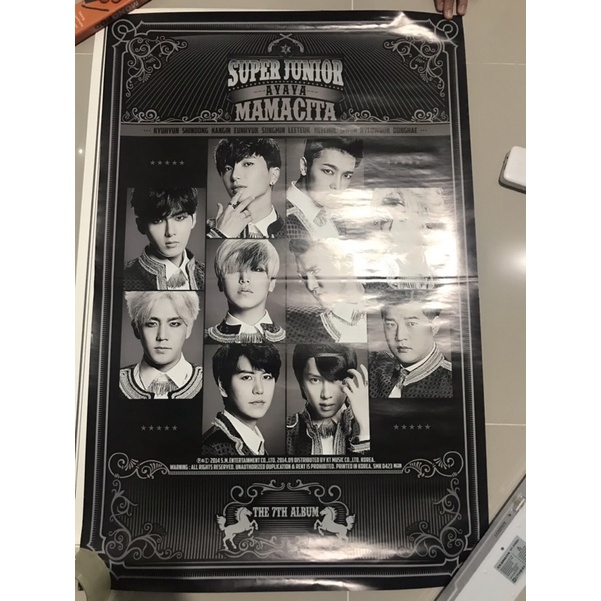Super Junior - MAMACITA Official Poster