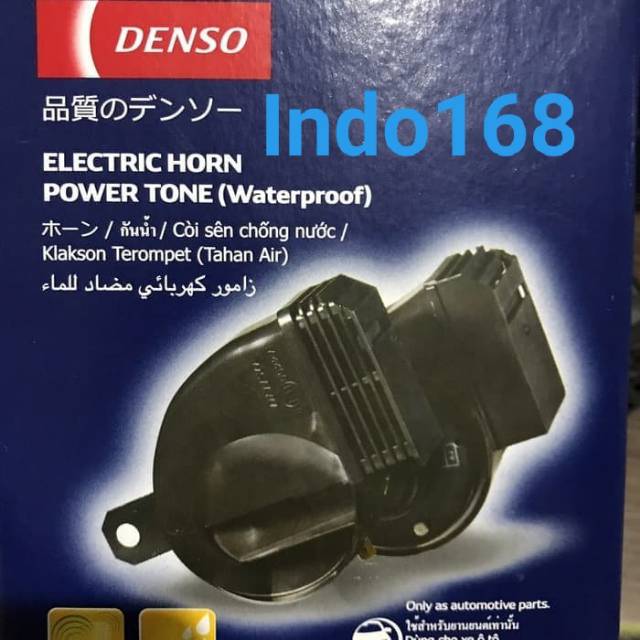 (INDO 168)Klakson Keong Denso Waterproof