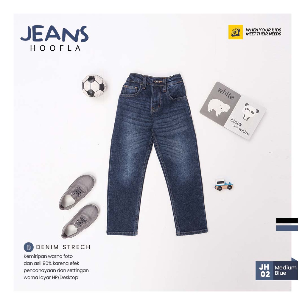 Celana Jeans Anak Laki Laki Umur 5 6 7 8 9 10 11 12 Tahun Kualitas Premium Model terbaru