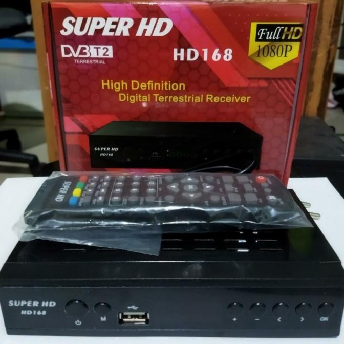 STB SET TOP BOX FULL HD SUPER HD 168 BISA DONGLE WIFI YOUTUBE