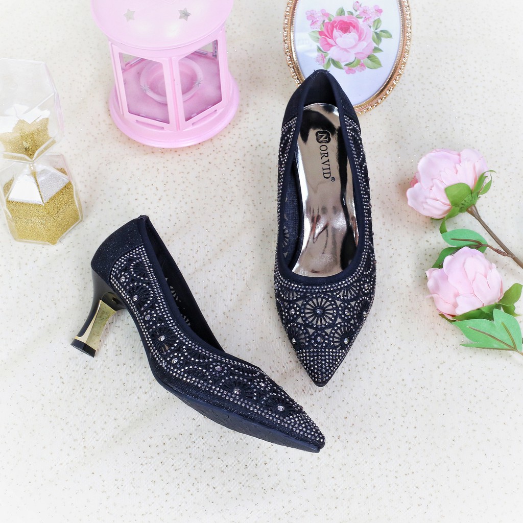 RESTOCK Heels Pesta Glitter NGS33