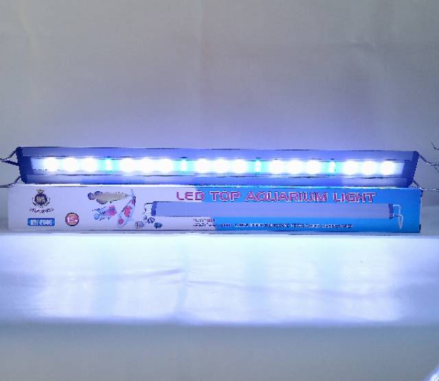 Lampu Led Aquarium AQUASCAPE SPA BW-P600 15watt putih biru Lampu Gantung Lampu Atas Akuarium