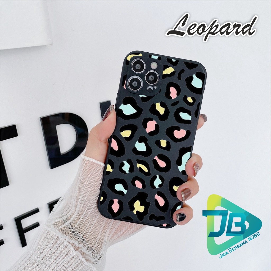 CASE CASING SOFTCASE SILIKON MACARON PELINDUNG KAMERA LEOPARD OPPO VIVO SAMSUNG XIAOMI REALME IPHONE ALL TYPE JB5579