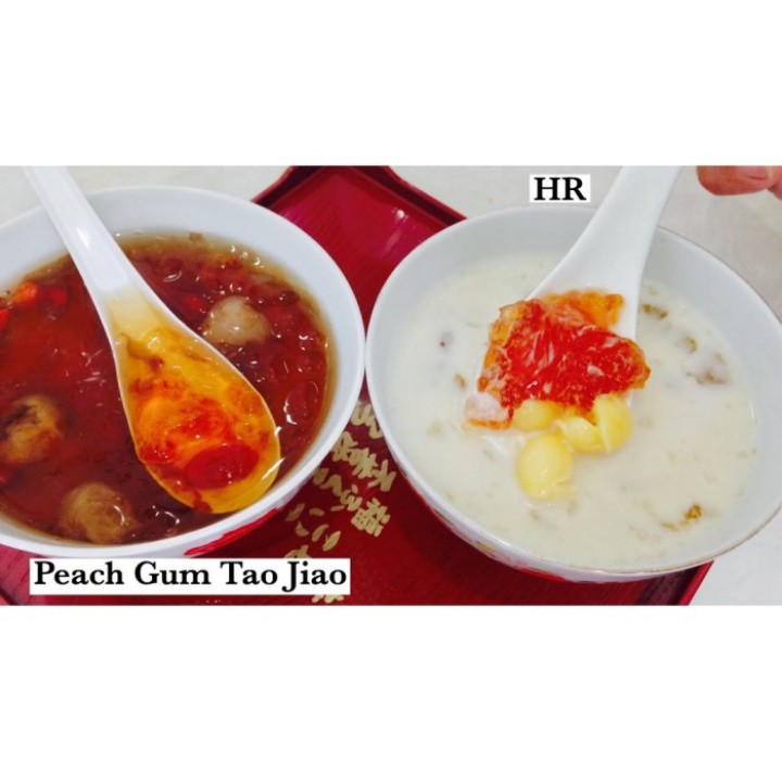 Peach Gum Getah Plum Premium Tao Jiao Bulat &amp; Bersih Healthy Collagen