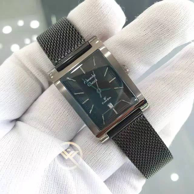 ALEXANDRE CHRISTIE AC-2863 BLACK ORIGINAL GARANSI RESMI 1 TAHUN