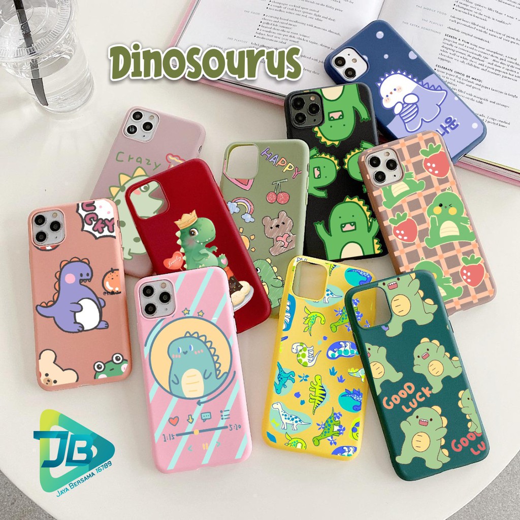 Softcase DINOSAURUS Xiaomi Redmi Note 3 4 5 6 7 8 9 10 Pro mi A2 Lite JB3682