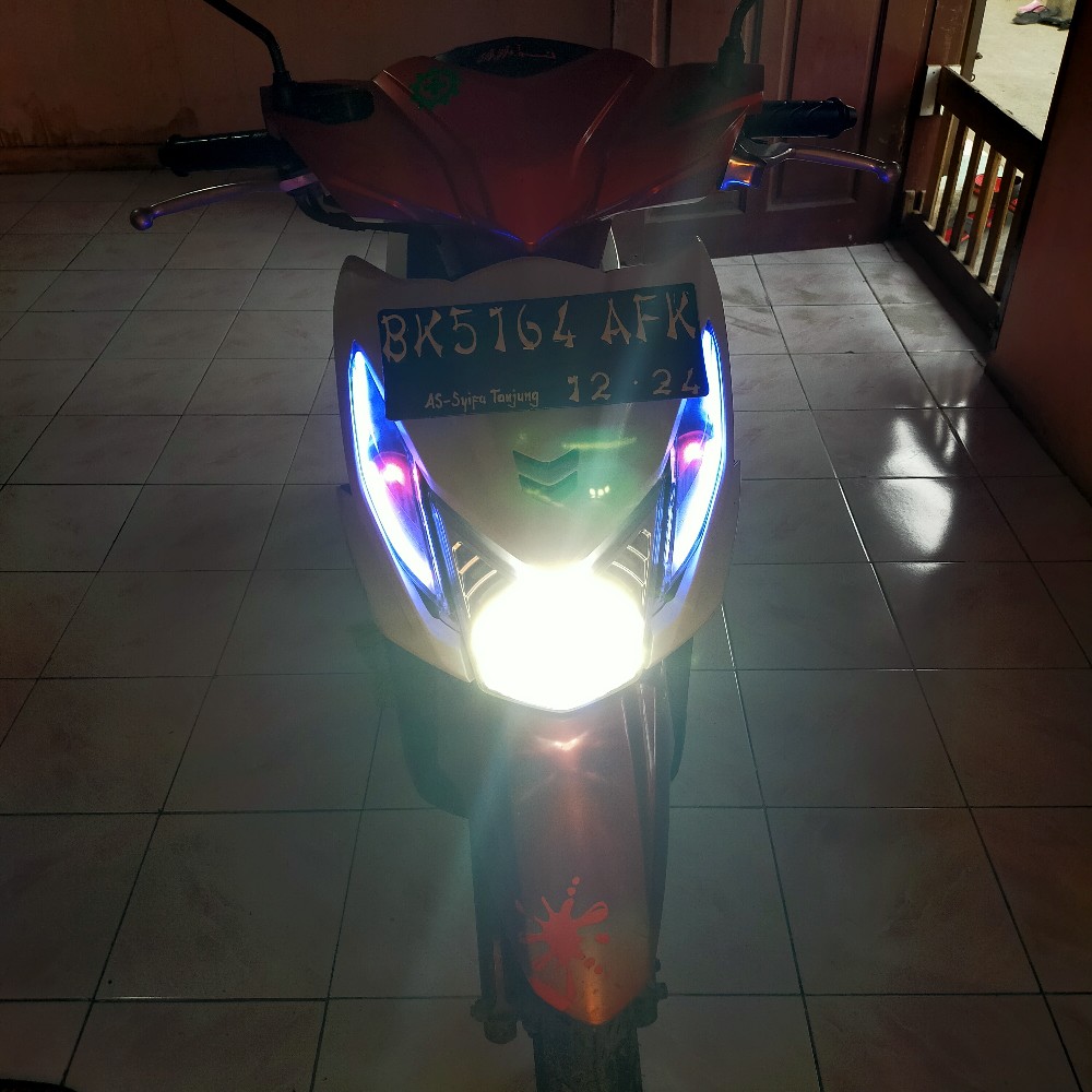 Lampu Alis 2 Mode Mata Eagle Merah Beat Injection PNP Shopee Indonesia