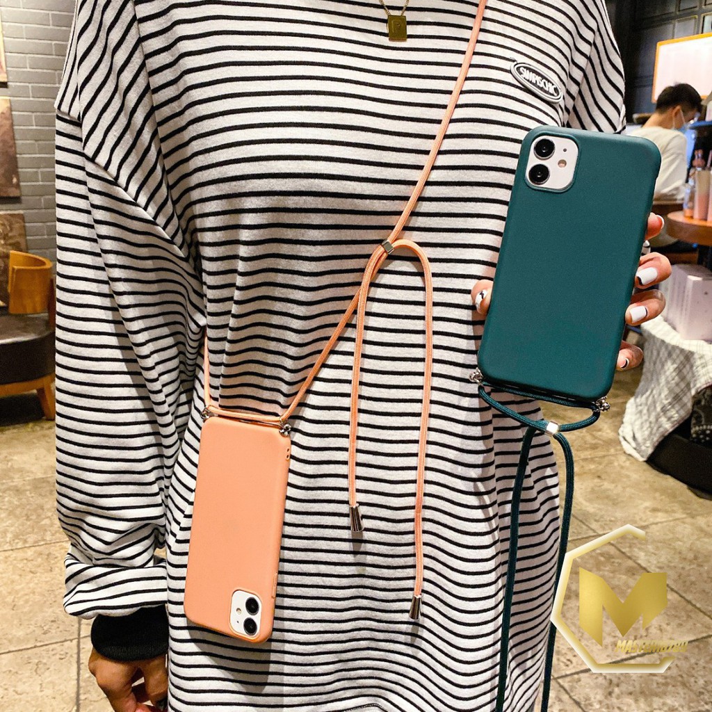 Softcase Slingcase Tali Lanyard Candy Xiaomi Redmi CC9 CC9E MA1446