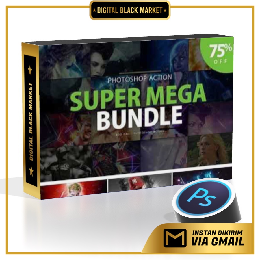 Super Mega Bundle Photoshop Action