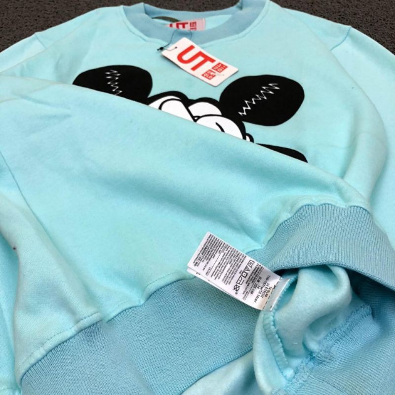 CREWNECK UNIQLO HIGH QUALITY CASUAL HYPE FASHION PRIA