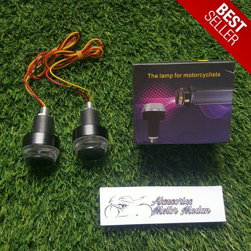 Lampu DRL Sein Jalu Handle Sen Motor LED Stang Motor