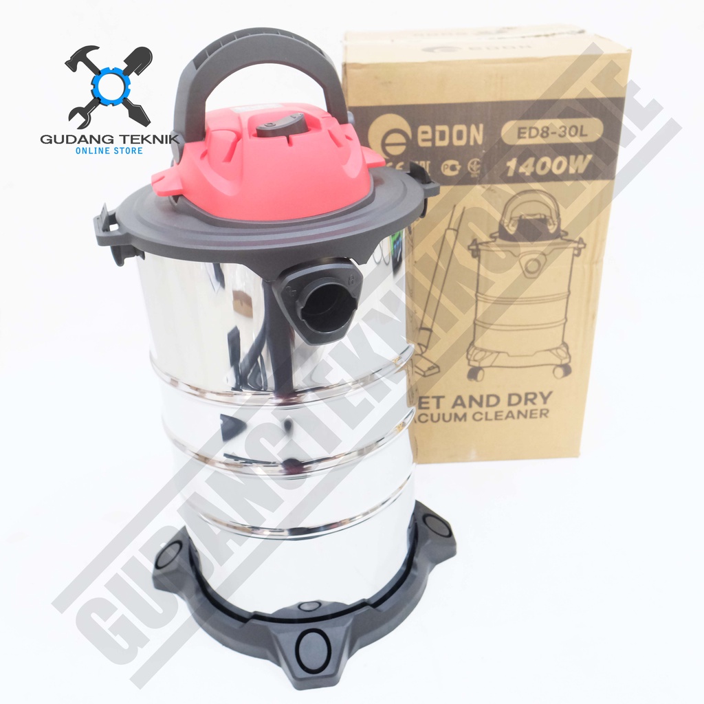 Vacuum Cleaner EDON 30L ED8-30L Wet Dry / Alat Penyedot Debu 30 Liter EDON ED8-30L - Vacum Cleaner EDON