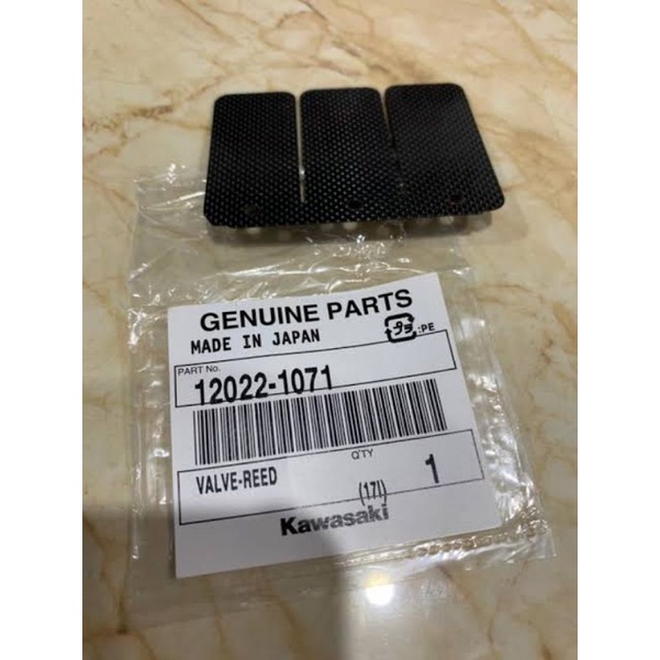 LIDAH MEMBRAN KX 125 CARBON ORIGINAL KAWASAKI 12022-1071