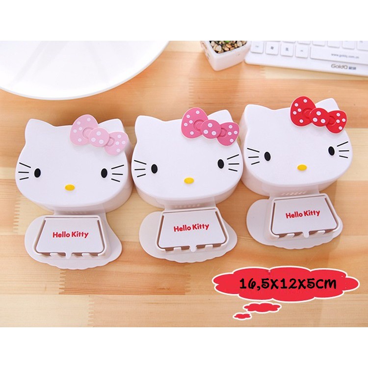 Tempat sikat gigi odol sisir hello kitty multifungsi toothbrush holder