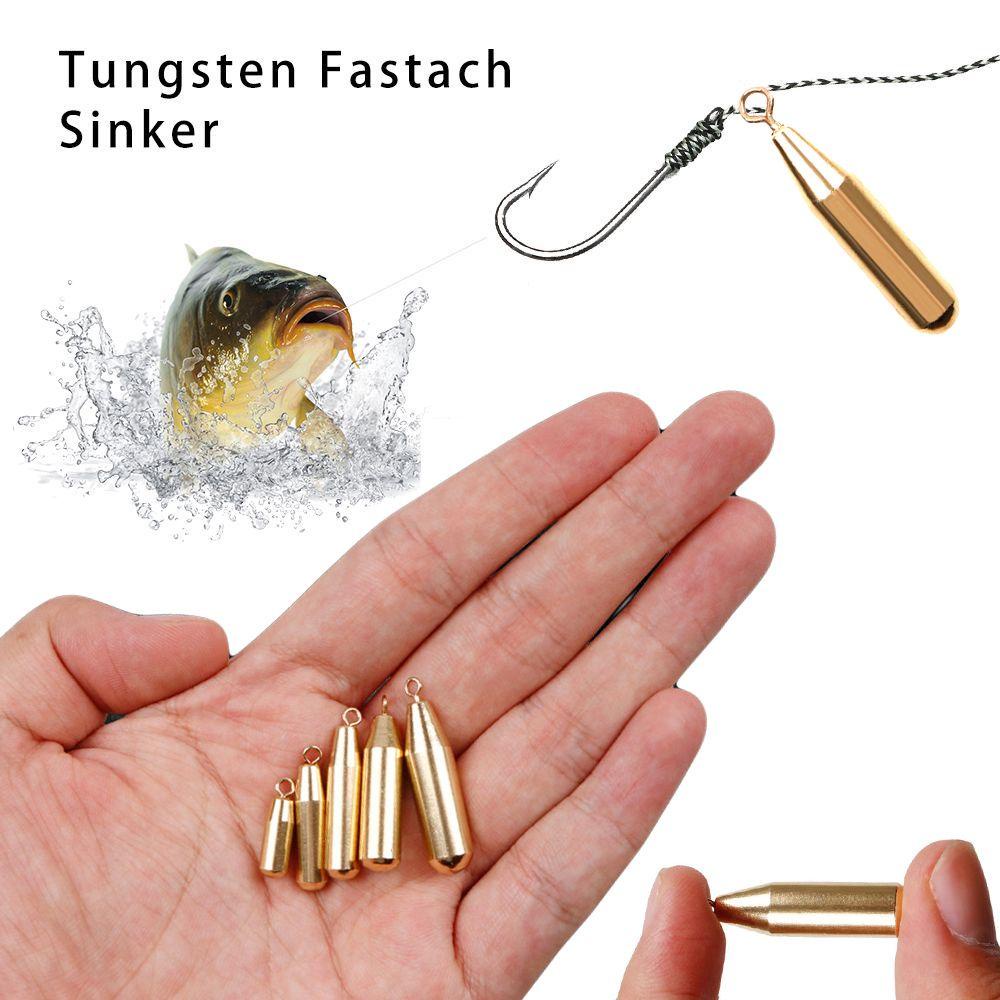 Wonder 10Pcs Tembaga Memancing Memimpin Jatuh 3.5 /5 /7 /10/12g Berat Tungsten Pemberat Berat Tambahan Sinker