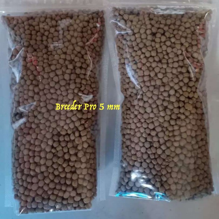 Pakan Pelet Ikan Hias Koi Mas Koki CP BREEDER PRO Repack 1kg 1 Kg C P