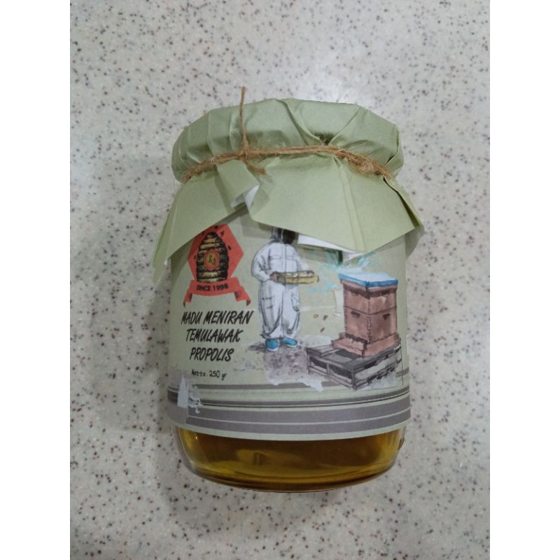 

Madu Meniran temulawak propolis 250gr - Madu asli