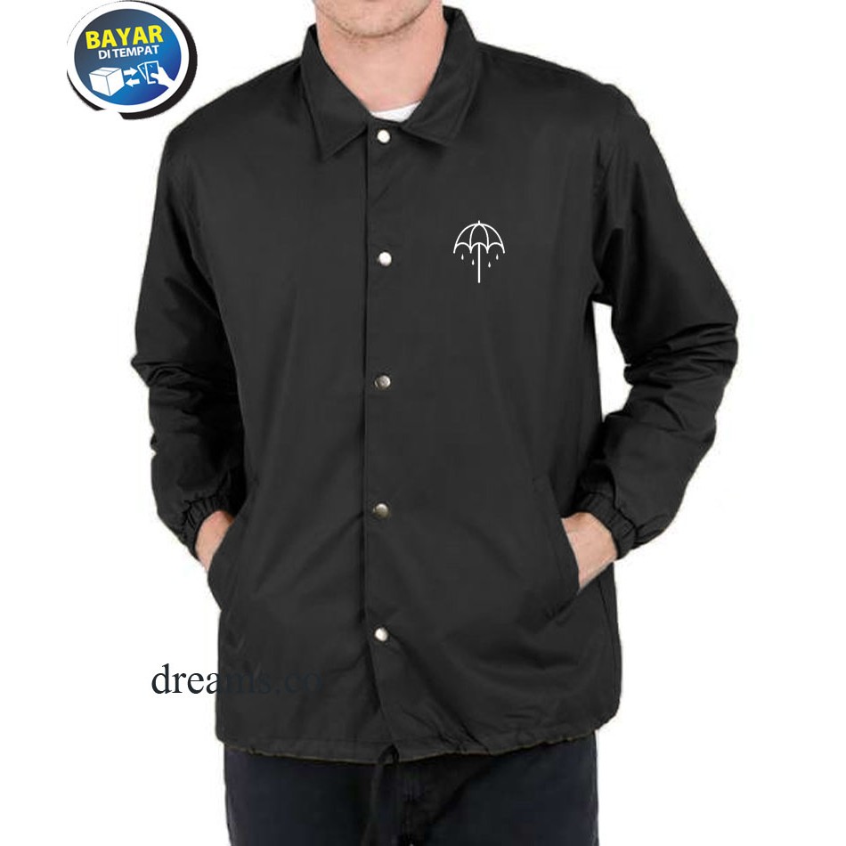 BMTH Jaket Distro Jaket Coach Windbreaker Terbaru