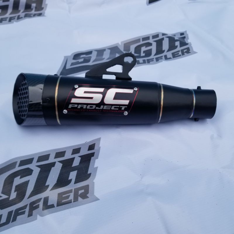 Knalpot SC Project R15 v3 Cb150r Ninja 250fi Nmax Aerox Beat Byson Pulsar Cs1 Silincer