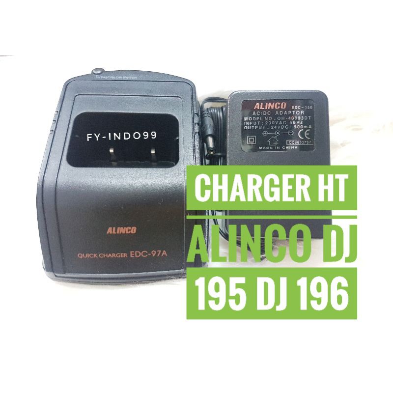 Charger Cepat HT Alinco DJ 195 Alinco DJ 196  EDC-97A