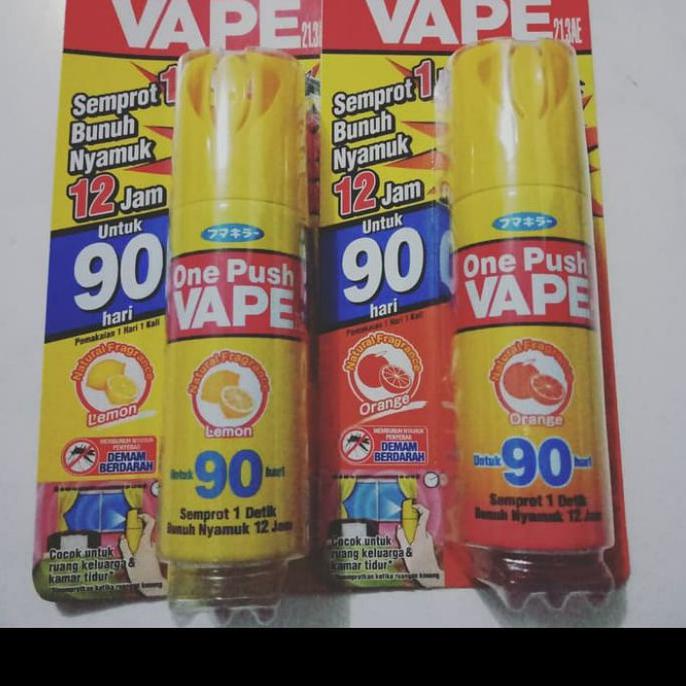 MURAH MERIAH obat nyamuk sekali semprot one push ampuh murah 90 hari