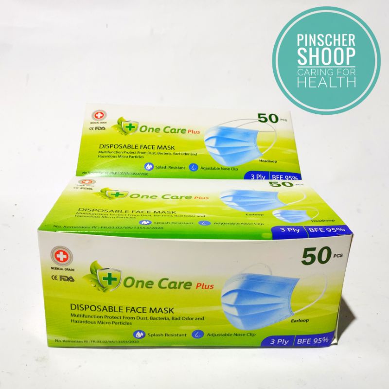 MASKER 3 PLY FACEMASK DAILY MASKER CANTOL / MASKER HIJAB NON MEDIS ISI 50 PER BOX