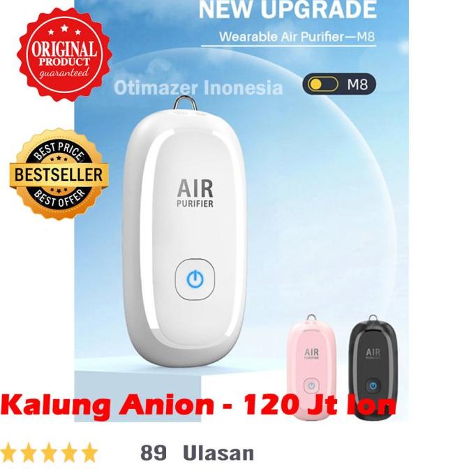 Kalung Purifier Ionizer Smart Anion Kalung Pembersih Udara Anti Virus