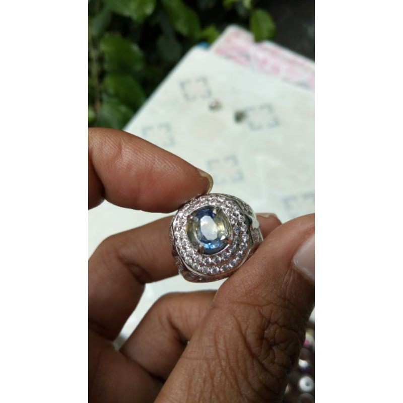 Natural Fancy Blue Sapphire No Heated