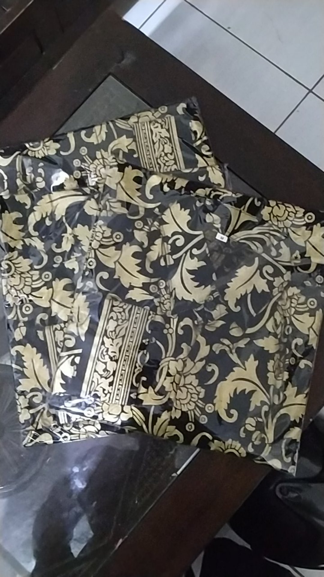 Kemeja Batik Pria Lengan Panjang M L Xl Xxl