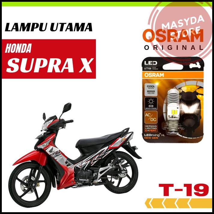 Lampu Depan Led Motor Supra X 125 Osram T19