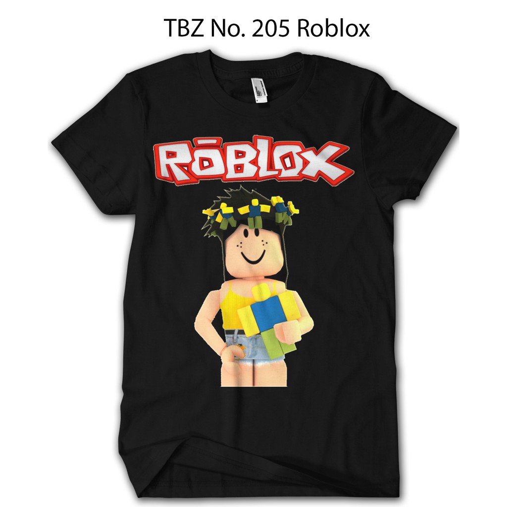 Kaos Roblox Anak Perempuan dan Dewasa Katun Combed #TBZ-205 Fashion
