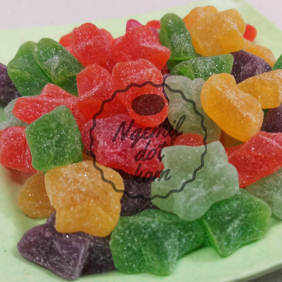 

JELLY RASA BUAH 500gr / JELLY FRUIT MIX / MIXED PASTILLES / YUPI / JELI MALAYSIA KILOAN