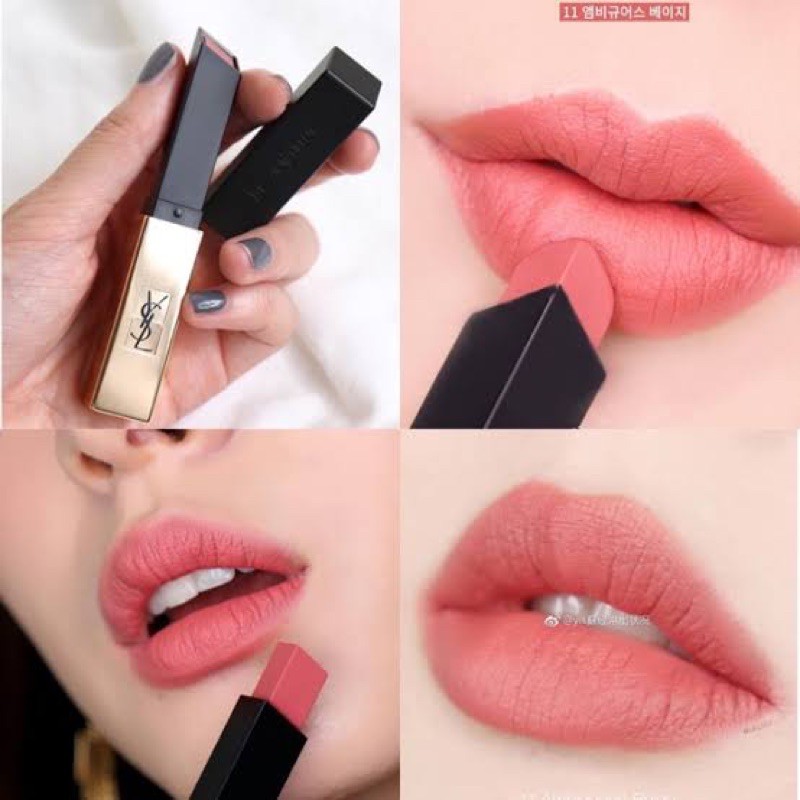 ysl lipstick velvet cream / lip tatto / the sheer slim matte / the slim matte