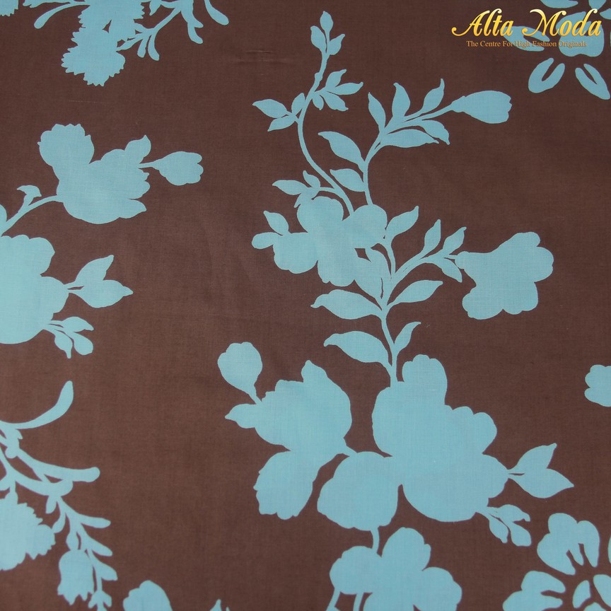

Alta Moda Katun Voile Coklat Motif Kembang Tosca (1M)