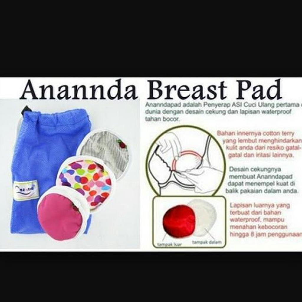 Breastpad Anannda Penutup payudara Ibu Pengganjal ASI