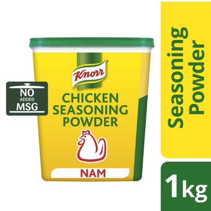 

Kualitas Terbaik - Knorr Chicken Seasoning Powder Non Msg Nam 1Kg - Exp Des 21