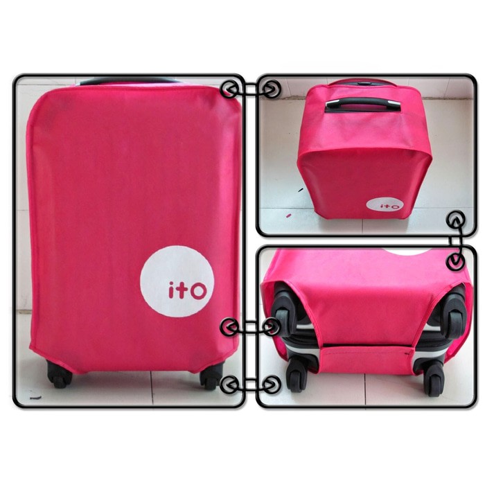 Travelmate Luggage Bag Cover - Cover tutup Pelindung Koper ITO