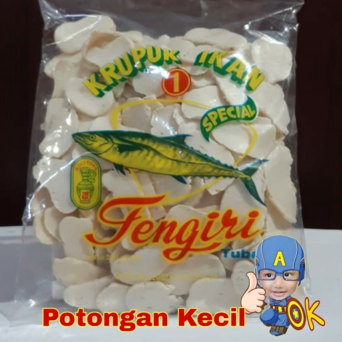 

Vs201Vv Krupuk Ikan Tengiri Cap Guci Toak, Tuban - 250Gr - Potongan Kecil Dscscv