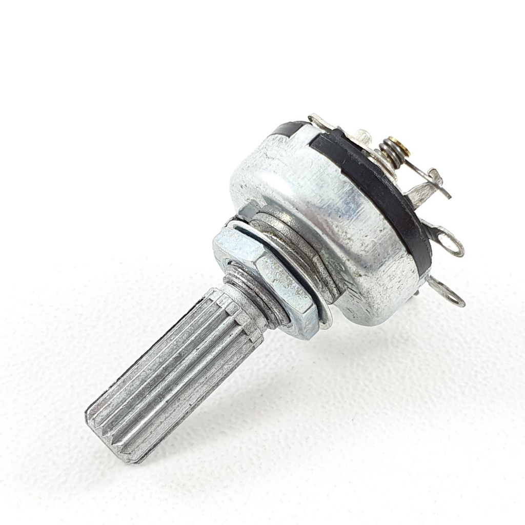 Potensio On Off 5 pin 10k Drat Kaki 5 Volume Radio 103