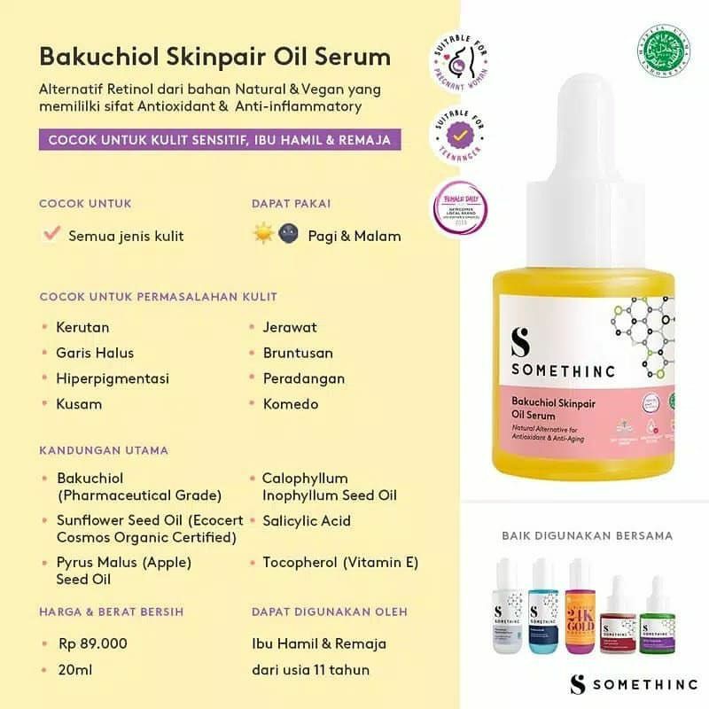 SOMETHINC Bakuchiol Skinpair Oil Serum 20ml