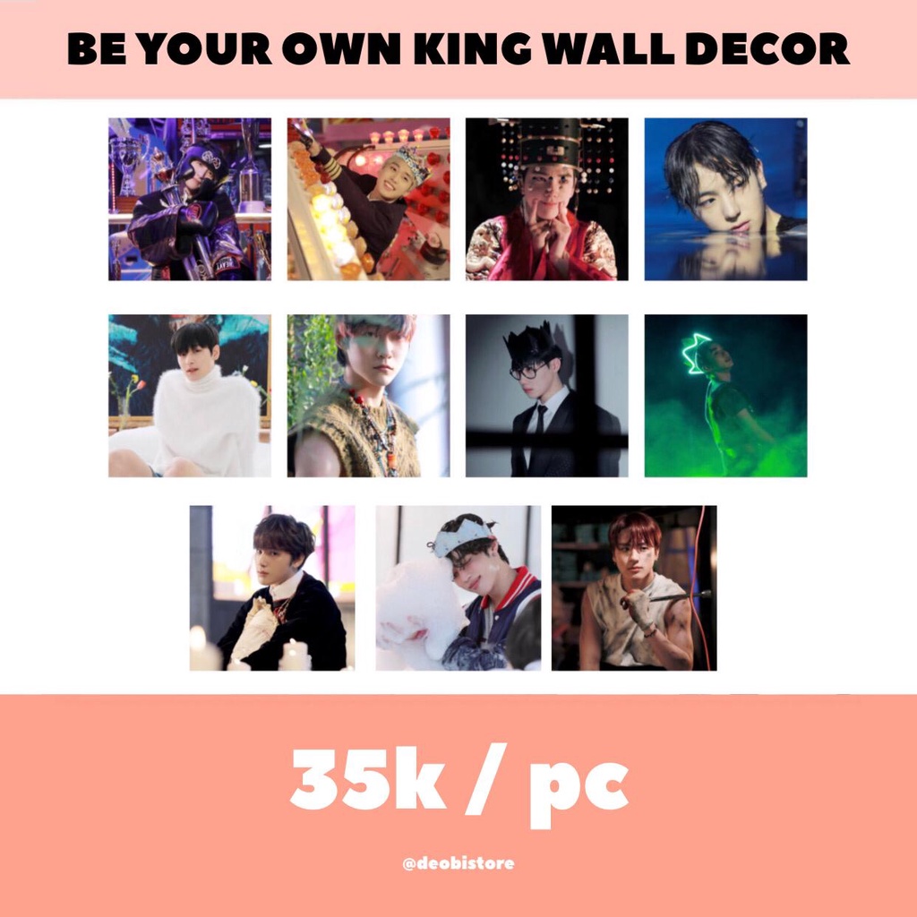The Boyz Wall Decor (Be Your Own King)
